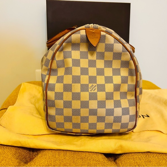 Louis Vuitton Speedy 35 Damier Azur - Picture 5 of 16